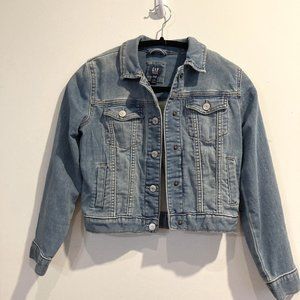 GAP Girls Large Kids Iconic Jean Jacket